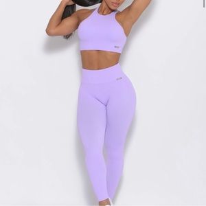 Bombshell sportswear workout set in lavender